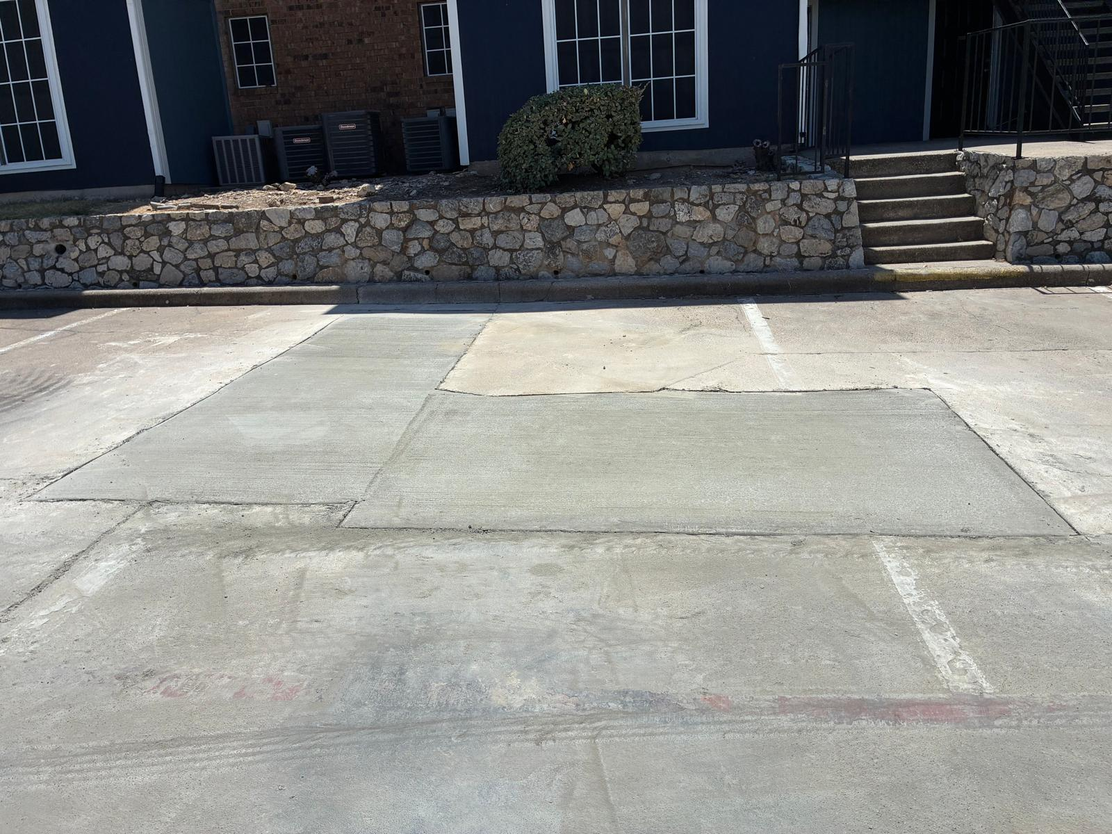 Before concrete work